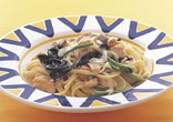 サーモンのクリームパスタ