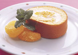 伊予柑のロールケーキ