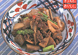 牛肉とれんこんのピリ辛煮