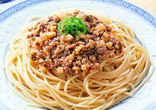 中国風ミートソーススパゲティ