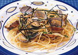 あさりの和風パスタ