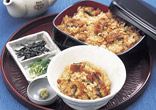鰻の炊き込みひつまぶし