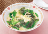 にらの中華スープ