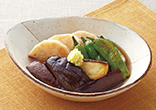 なすと長いもの焼き浸し