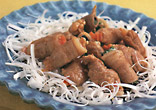 豚肉の野菜巻き
