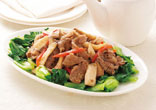 牛肉の中華風炒め