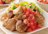 チキンソテー（トマトソース）