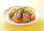 鶏肉と根菜の照り煮