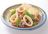 やりいかと豆腐の煮物