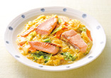 鮭の味噌マヨ焼き