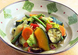 夏野菜の蒸し煮
