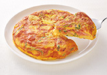 鮭のスパニッシュオムレツ