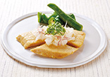 焼きかじきのおろし添え