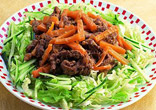 牛肉とにんじんのスタミナ焼き