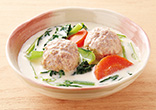 肉だんごのミルク味噌煮