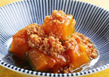 かぼちゃのそぼろ煮