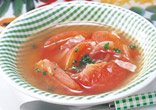 トマトのスープ