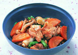 鶏肉の七味煮