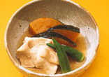鶏肉とかぼちゃの含め煮